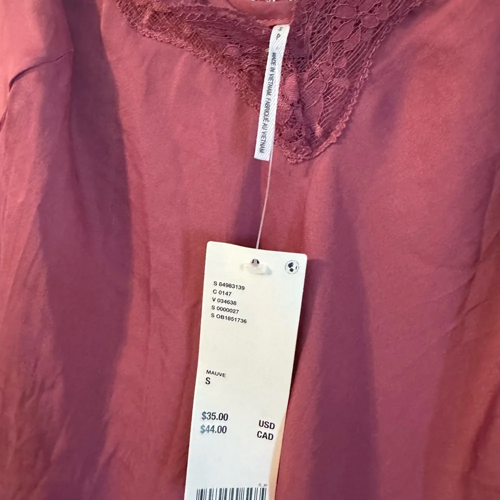 💕💕 Urban Outfitters Out From Under NWT Mauve Slip Dress Size Small - Picture 7 of 7